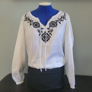 Peasant-style Blouse, Size S